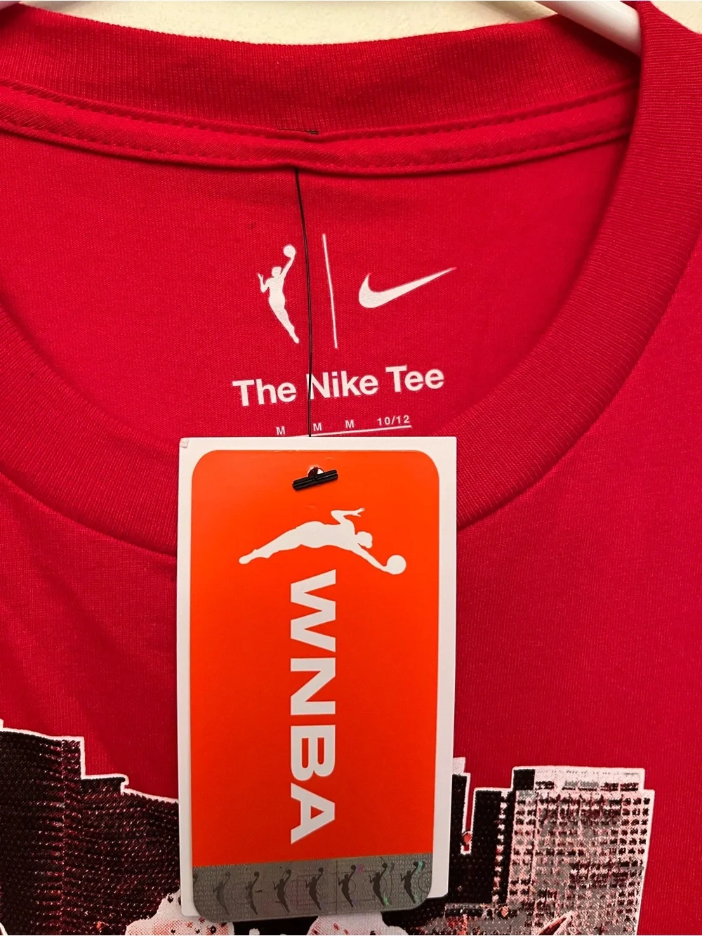 Nike Washington Mystics Red Graphic T-Shirt